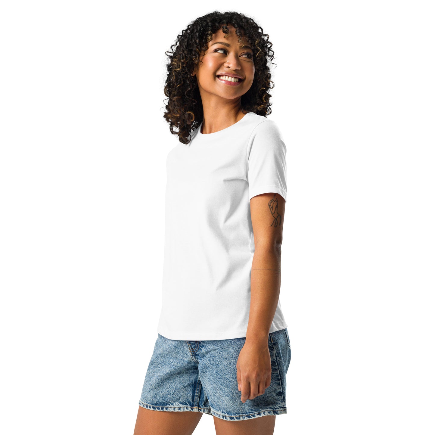 Array Lion - White (Women's Relaxed T-Shirt)