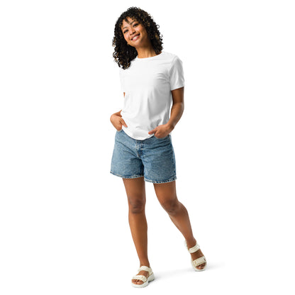 Array Lion - White (Women's Relaxed T-Shirt)
